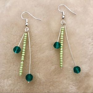 Earring Crystal Handmade